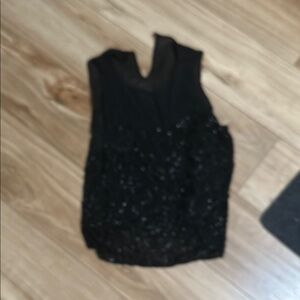 Chic Black Sleeveless Top